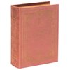 Vintiquewise Decorative Vintage Book Shaped Trinket Storage Box - Brown QI003691.BR